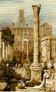 Samuel Prout rome the forum oil